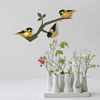 Набор для 3D моделирования "Птички", золотой - 2