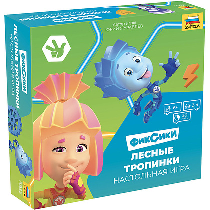 Игра настольная "Фиксики. Лесные тропинки"