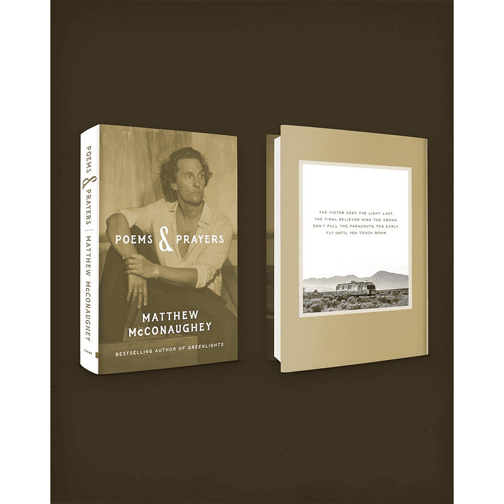 Книга на английском языке "Poems & Prayers", Matthew McConaughey - 4