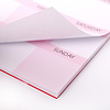 Блокнот-планер "Hello, winter", 170x170 мм, 50 листов, розовый - 6