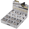 Ластик "Carrara", ассорти, белый, серый - 2