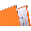 Папка-регистратор "Yesli:", А4, 75 мм, ПВХ Эко, оранжевый - 3