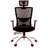 Кресло для руководителя EVERPROF "Polo", ткань, сетка, металл, черный - 3