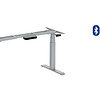 Каркас стола с электроприводом двухмоторный AOKE, Well Desk Flagman Bluetooth, серый (AK02YJYT-YDZF3.AL)  - 2