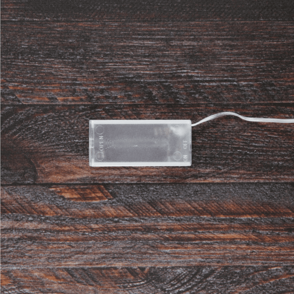 Гирлянда электрическая LED "Нить" с насадками "Кристалл", 2,5 м, тепло-белый - 5