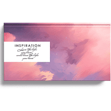 Планинг недатированный "Classic. Розовый рассвет", 172x97x8 мм, 64 листа, розовый 