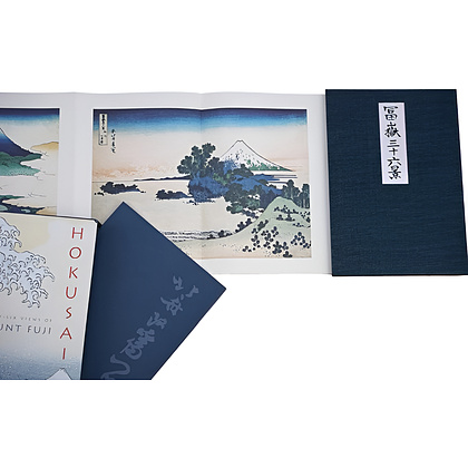 Книга на английском языке "Hokusai: Thirty-Six Views of Mount Fuji", Amelie Balcou - 2