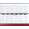 Планинг датированный "Сафир", 310х130 мм, 64 листа, бордовый, 2026 - 6