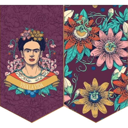 Закладка для книг "Frida Kahlo", 7,5x4 мм, магнитные, 2 штуки