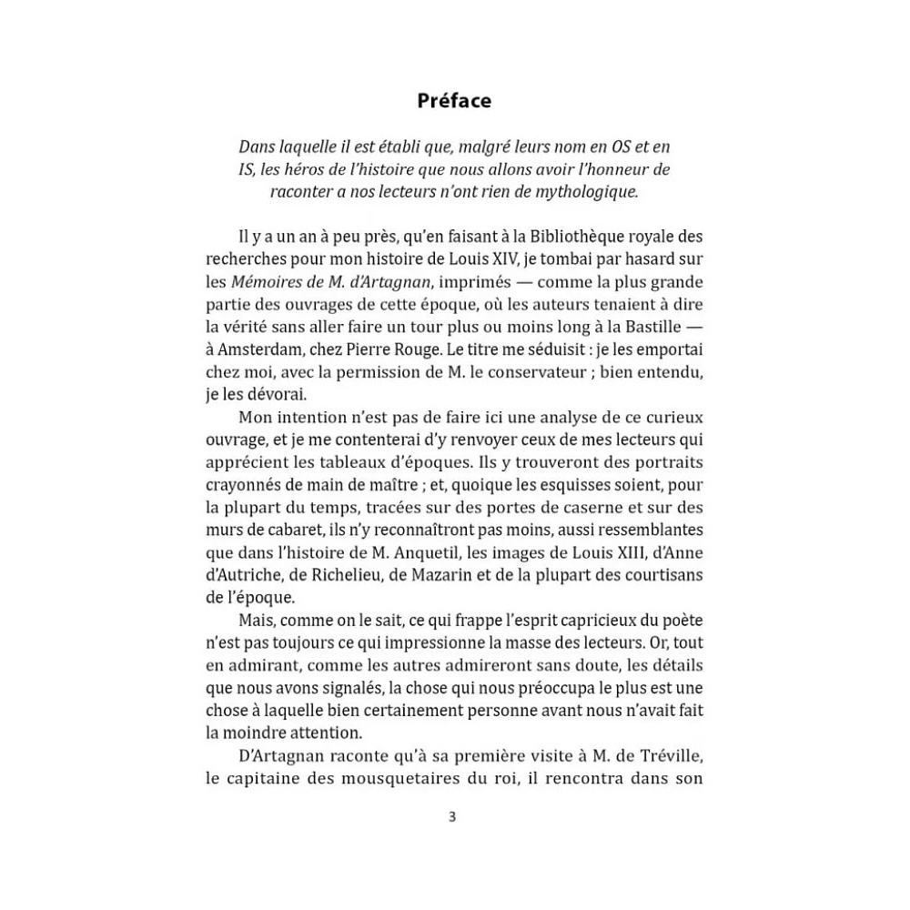 Книга "Три мушкетера. Les Trois Mousquetaires" (франц.яз.), Александр Дюма - 3