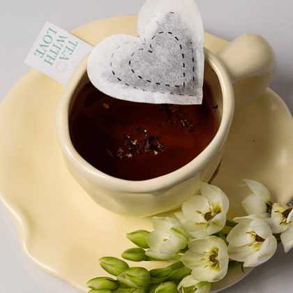 Чай с фигурными пакетиками Tea with Love "Ханни", 5 пакетиков х 4 гр, ассорти  - 4