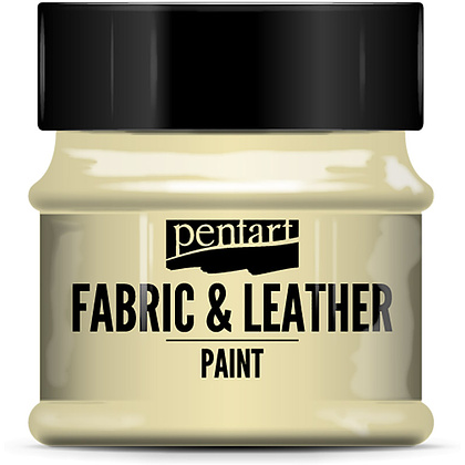 Краска для текстиля "Pentart Fabric & Leather paint", 50 мл, бежевый