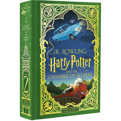 Книга на английском языке "Harry Potter and the Chamber of Secrets: MinaLima Edition", Rowling J.K. - 2