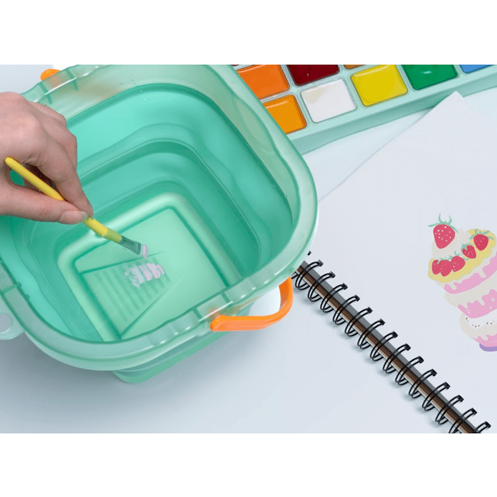 Складное ведерко для мытья кистей "Miya" - 7