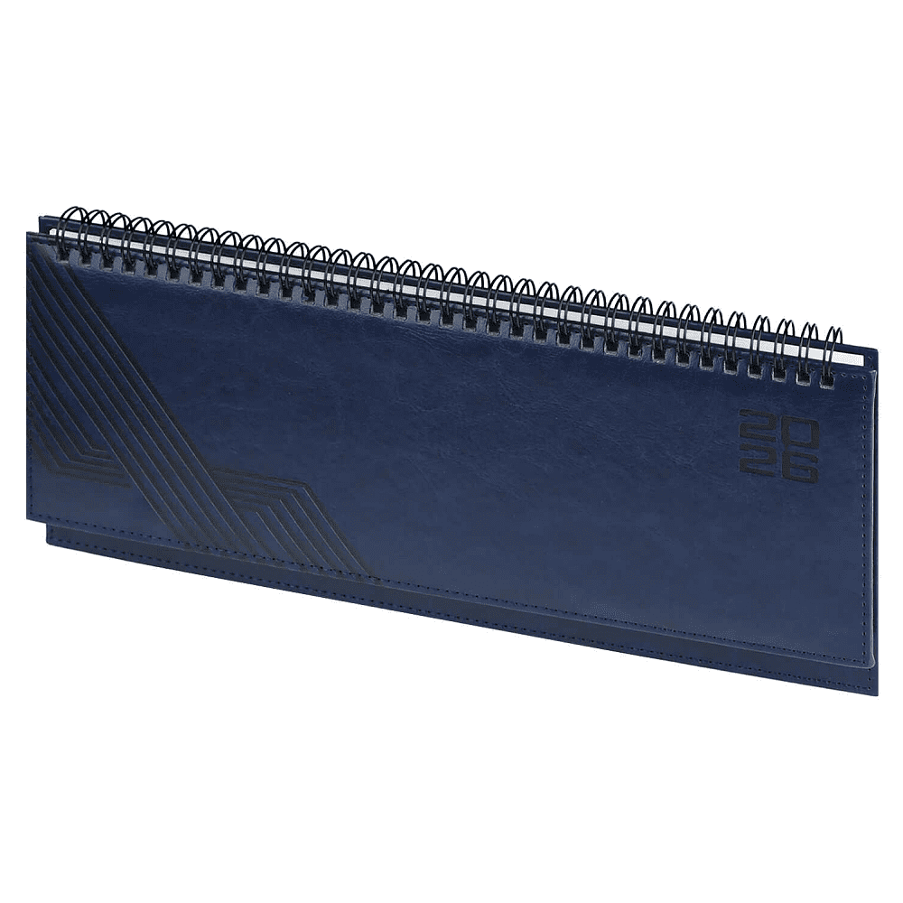 Планинг датированный "Сафир", 310х130 мм, 64 листа, синий, 2026 - 2