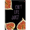 Тетрадь "Juicy life", А4, 96 листов, клетка, ассорти - 3