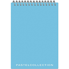 Тетрадь "Pastel Collection", А5, 60 листов, клетка, мятный, голубой 