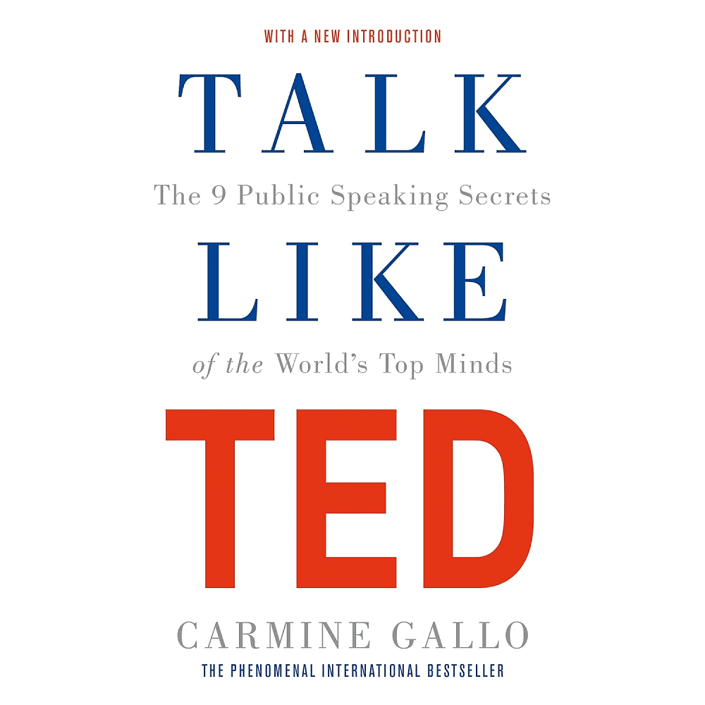 Книга на английском языке "Talk Like TED: The 9 Public Speaking Secrets of the World`s Top Minds", Carmine Gallo