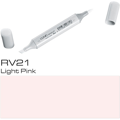 Маркер перманентный "Copic Sketch", RV-21 светло-розовый