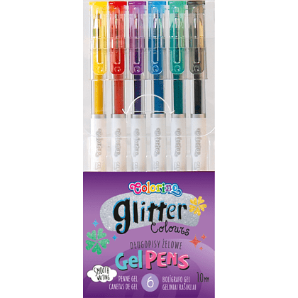 Набор гелевых ручек "Glitter gel", 6 шт - 2