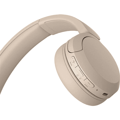 Наушники беспроводные Sony WH-CH520, кремовый - 4