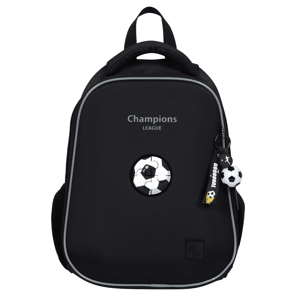Ранец "First Football champions", черный