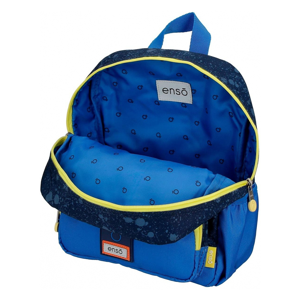 Рюкзак детский "Rob Friend", S, темно-синий, голубой - 2