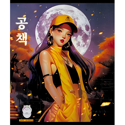 Тетрадь "Поп", А5, 48 листов, клетка, ассорти - 4