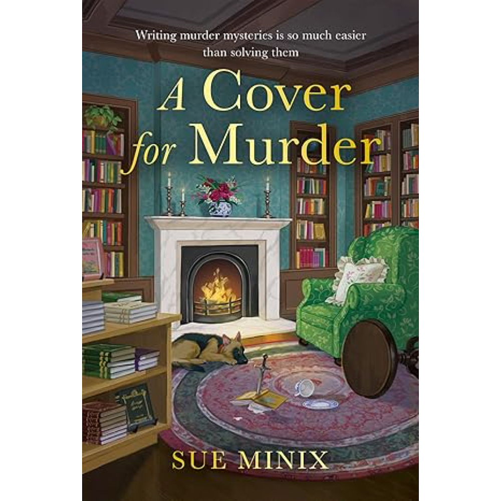 Книга "A Cover for Murder", (английский язык), Sue Minix