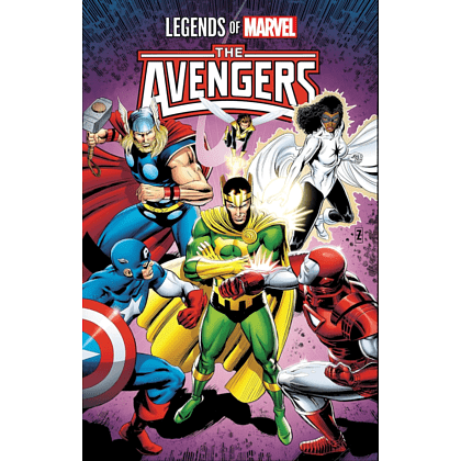 Книга на английском языке "Legends Of Marvel: Avengers", Peter Allen David