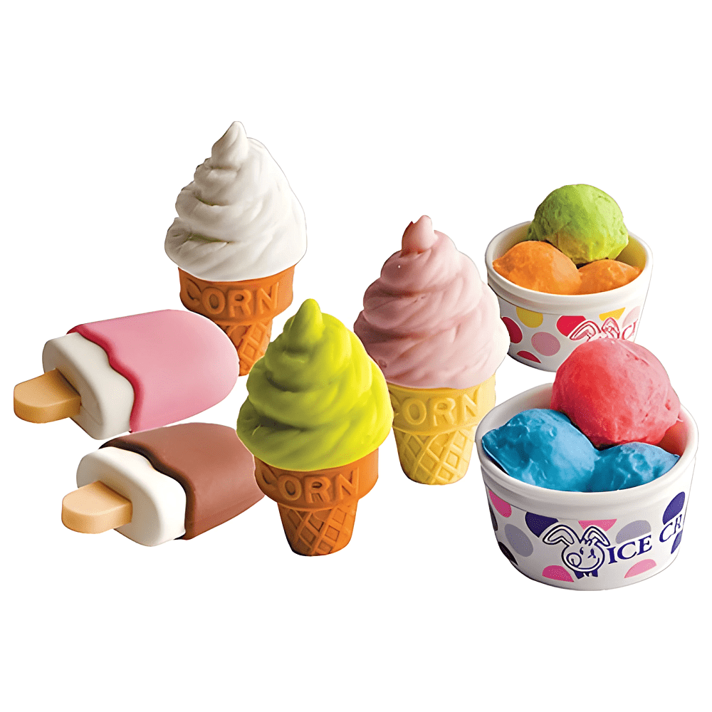 Ластик "IWAKO Ice Cream", 1 шт, ассорти