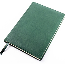 Ежедневник недатированный Acar "Nanda", A5, 272 страницы, зеленый