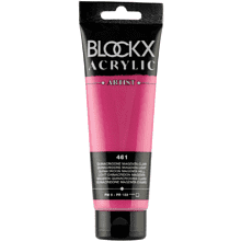 Краски акриловые "Blockx", 461 хинакридон маджента светлая, 120 мл