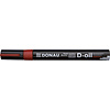 Маркер перманентный на нитрокраске "Donau D-Oil", красный - 2