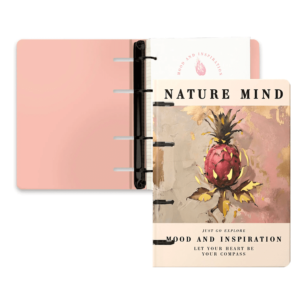 Тетрадь "Jane. Nature Mind", А4, 120 листов, клетка, на кольцах, бежевый - 2