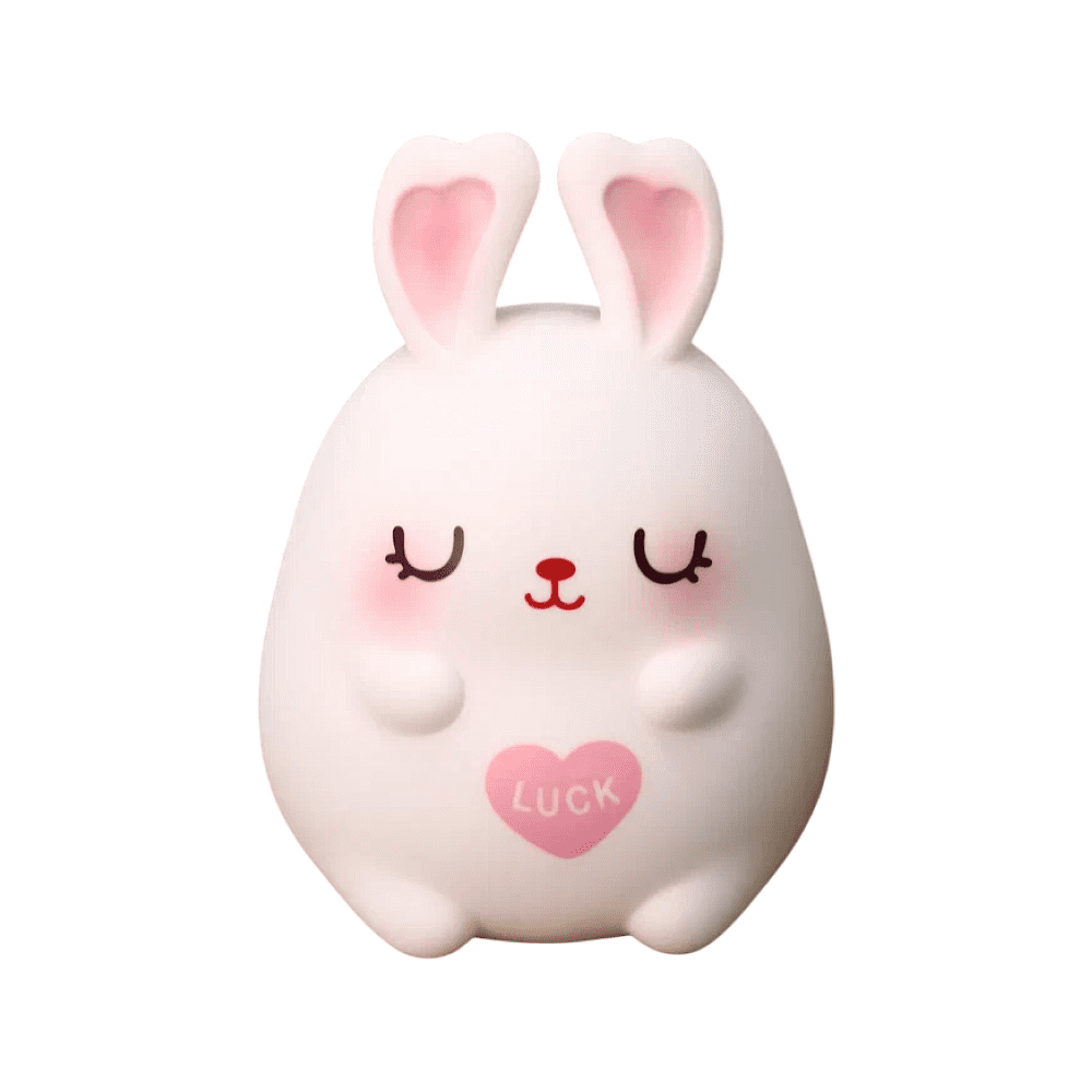 Копилка "Sleeping bunny", пластик, белый