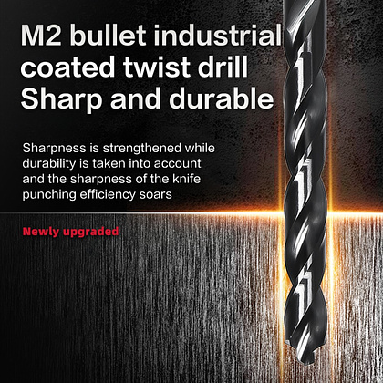 Сверло по металлу Deli RS EDH-MHZ075-E4, 7.5 мм, DIN 338, HSS-TiN - 5 Сверло по металлу Deli RS EDH-MHZ075-E4, 7.5 мм, DIN 338, HSS-TiN - 5