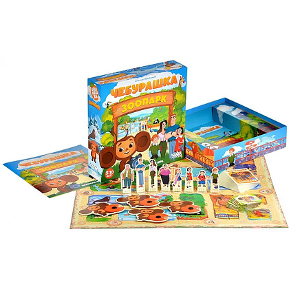 Игра настольная "Чебурашка: Зоопарк" - 3