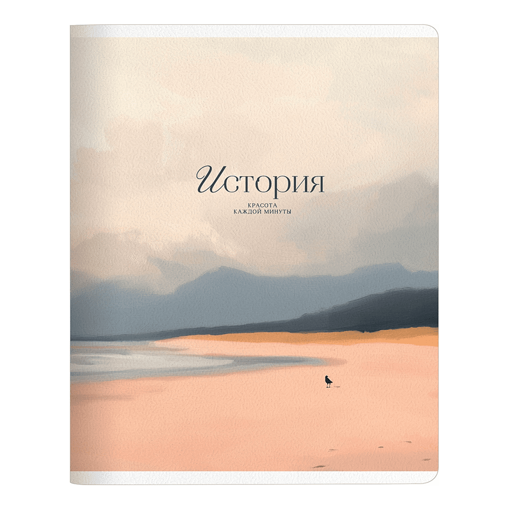 Тетрадь предметная "Seacoast. История", А5, 48 листов, клетка, разноцветный