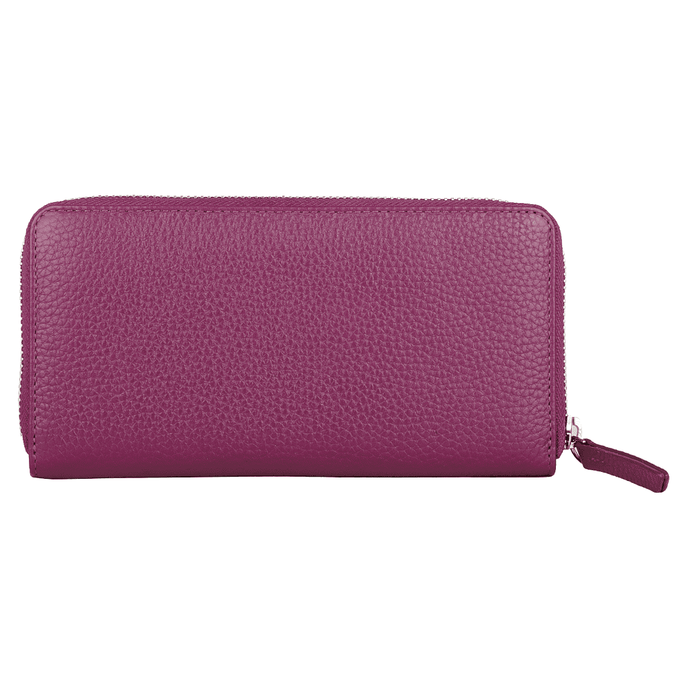 Кошелек "Colors Plum", кожа, сливовый - 4