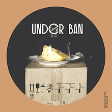 Скетчбук «Под запретом», Алеся Скоробогатая, 20х20 см, 140 г/м2, 80 листов, капучино