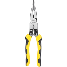 Длинногубцы Deli YS EDL101008, многофункциональные, 220 мм, комбинированные