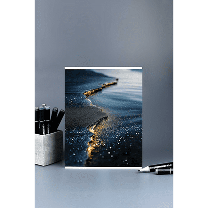 Тетрадь "Мерцание", А4, 80 листов, серый - 9