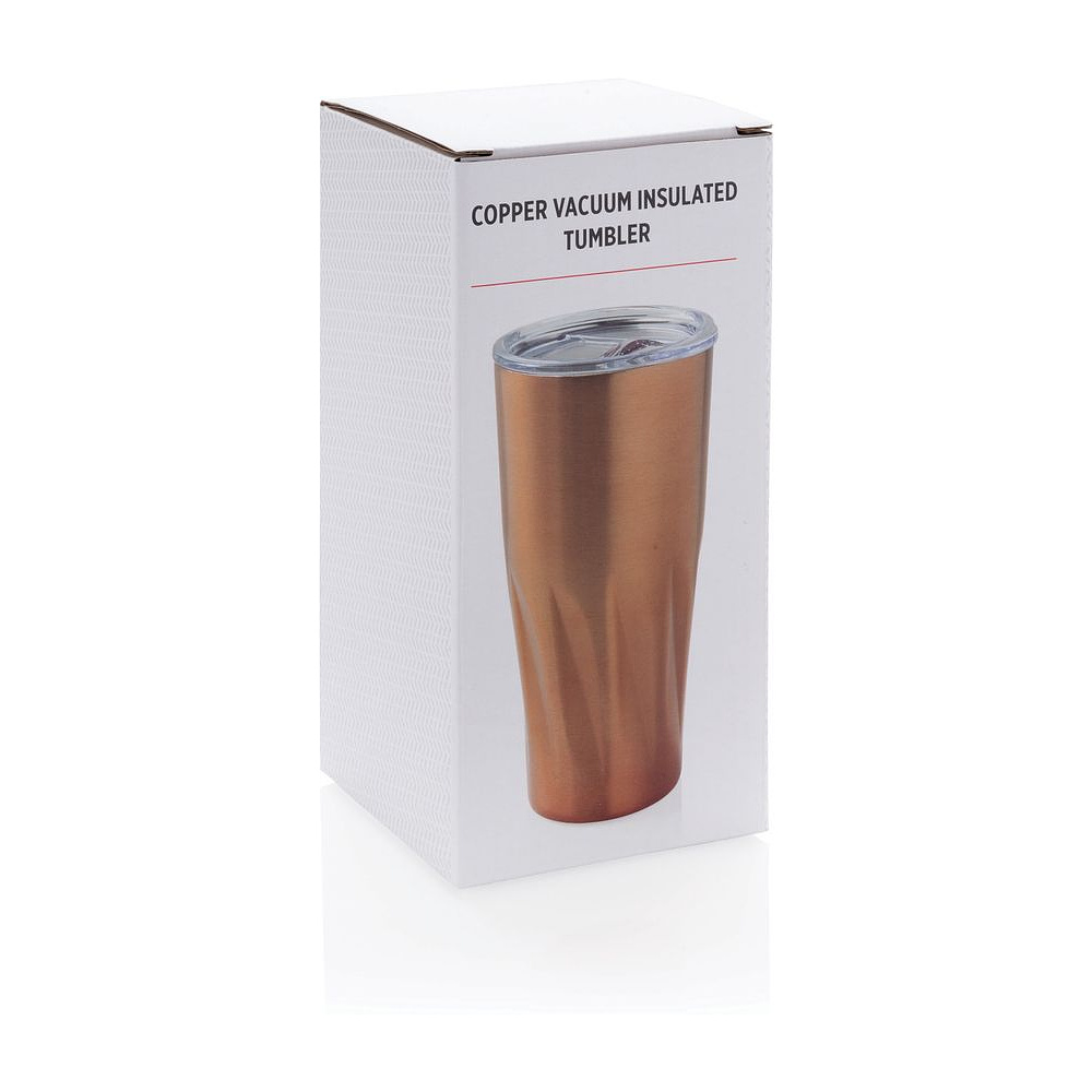 Кружка термическая "Copper", металл, пластик, 500 мл, золотистый - 5