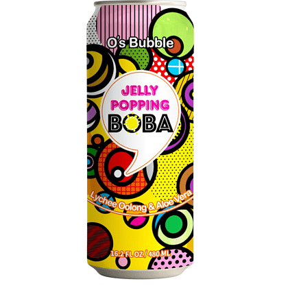 Напиток "Jelly Popping Boba", вкус персика, 0.48 л