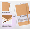 Скетчбук "Sketchmarker", 9x14 см, 140 г/м2, 80 листов, капучино - 4