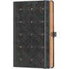 Блокнот Castelli Milano "Maya Copper", А5, 96 листов, линейка, черный, медный - 2
