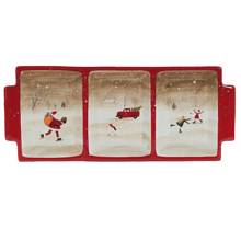 Менажница керамическая "Сказочная пора", разноцветный