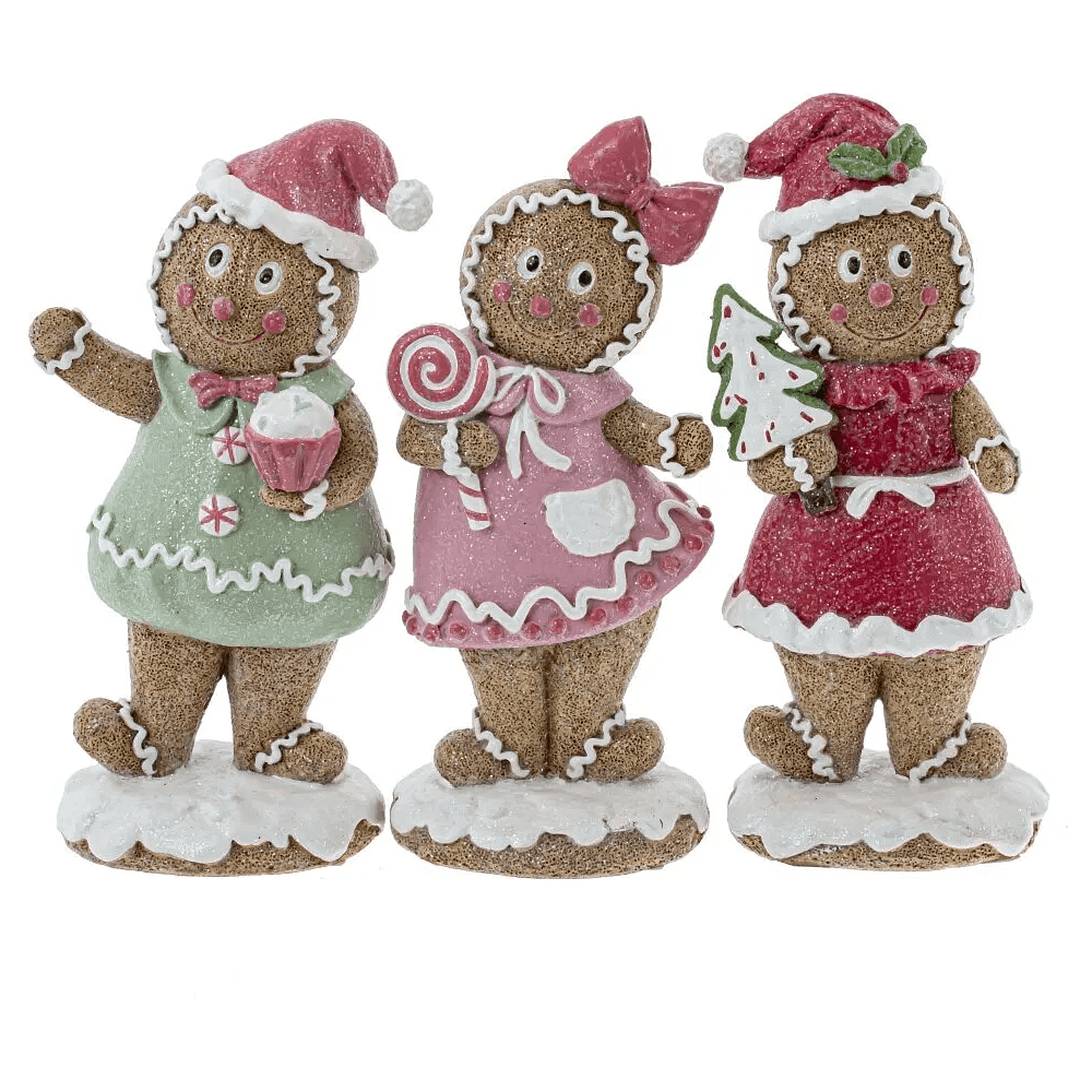 Фигурка "Пряник-девочка", 8 x 5,5 x 117,5 см, разноцветный, 3 в 1