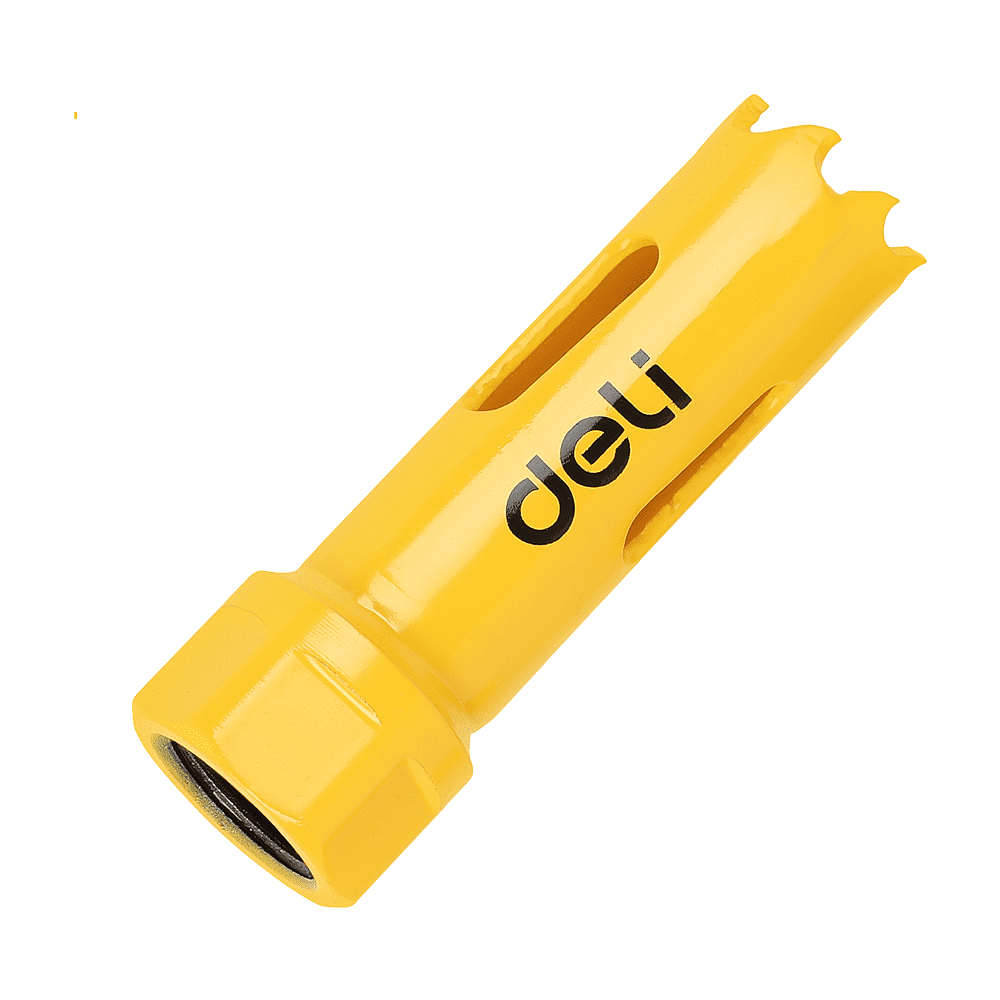 Коронка биметаллическая Deli YS EDH-SKK019-E1, 19 х 38 мм, М14 Коронка биметаллическая Deli YS EDH-SKK019-E1, 19 х 38 мм, М14